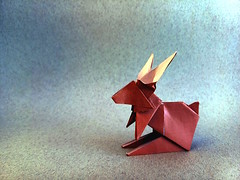 Origami Rabbit by Matsuno Yukihiko on giladorigami.com