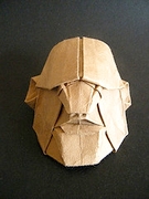 Origami Fugitive mask by Franco Pavarin on giladorigami.com