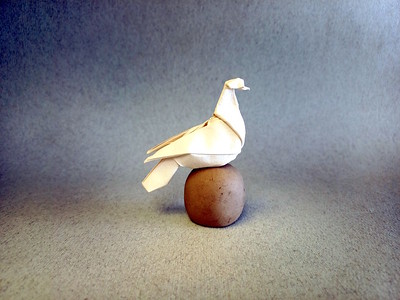 Origami Dove by Nham Van Son on giladorigami.com