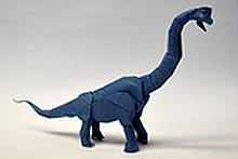 Origami Brachiosaurus by Shuki Kato on giladorigami.com