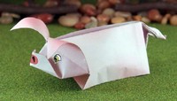 Origami Pig by Joel Stern on giladorigami.com