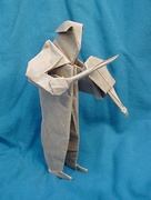 Origami Violinist by Robert J. Lang on giladorigami.com