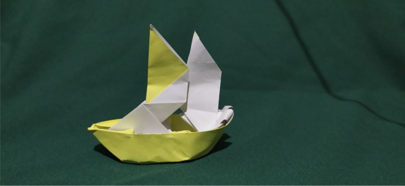 Origami Sailboat by Hadi Tahir on giladorigami.com