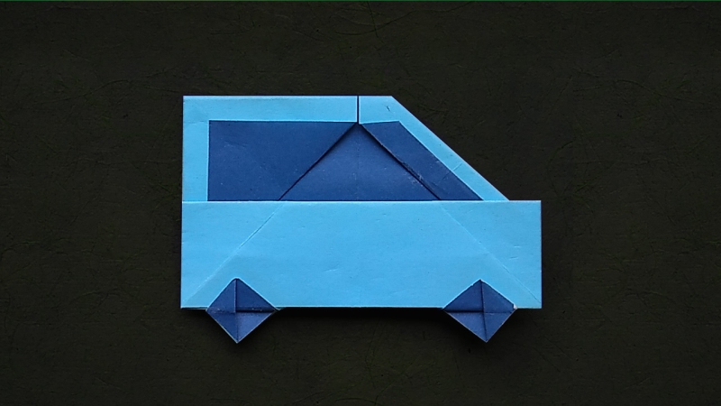 Origami Car by Hadi Tahir on giladorigami.com