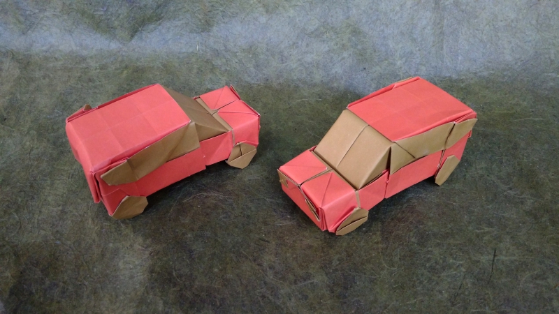 Origami Car by Hadi Tahir on giladorigami.com