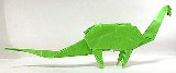 Origami Brontosaurus by John Montroll on giladorigami.com