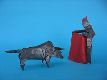 Origami Matador by Quentin Trollip on giladorigami.com