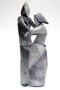 Origami Dancing couple by Marc Kirschenbaum on giladorigami.com