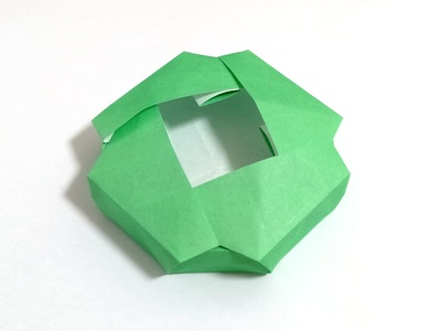 Origami Bidirectional tato box by Christiane Bettens (Melisande) on giladorigami.com