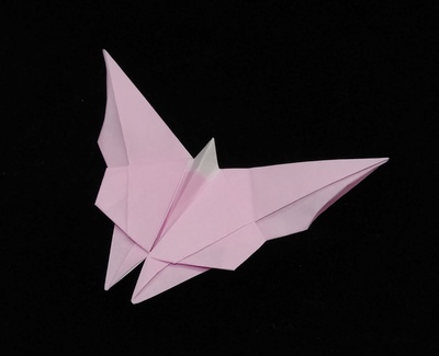 Origami Butterfly of love by Edwin Young on giladorigami.com