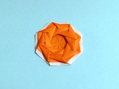 Origami Circle braid by Miyuki Kawamura on giladorigami.com