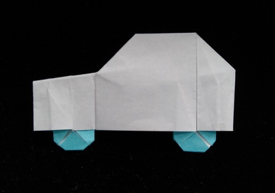 Origami Compact coupe by Jose Tomas Buitrago on giladorigami.com