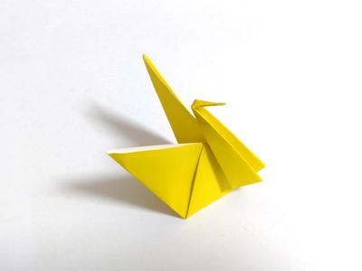 Origami Crane - landing by Nathan Ascher on giladorigami.com