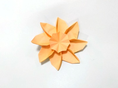 Origami Dahlia by Kawate Ayako on giladorigami.com