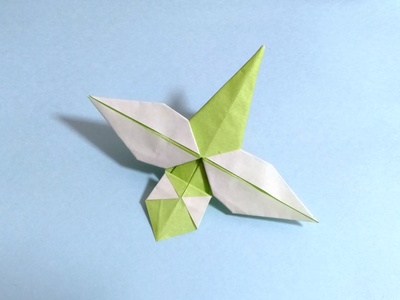 Origami Dragonfly by Marc Kirschenbaum on giladorigami.com