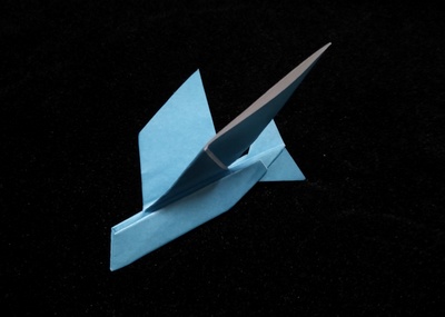 Origami Flying fish by Matsuno Yukihiko on giladorigami.com