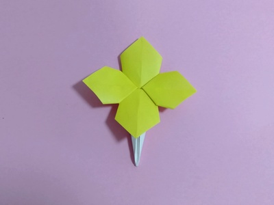 Origami Forsythia by Makoto Yamaguchi on giladorigami.com