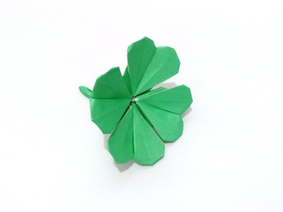 Origami Four leaf clover by Pham Hoang Tuan on giladorigami.com