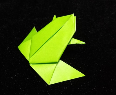 Origami Frog by Matsuno Yukihiko on giladorigami.com