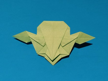 Origami Goblin mask by Sakurai Ryosuke on giladorigami.com