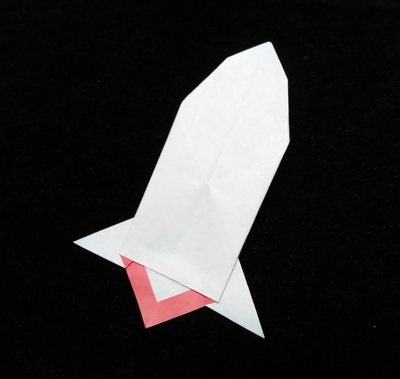 Origami Rocket by Taichiro Hasegawa on giladorigami.com