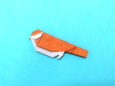 Origami Sparrow by Eiji Tsuchito on giladorigami.com