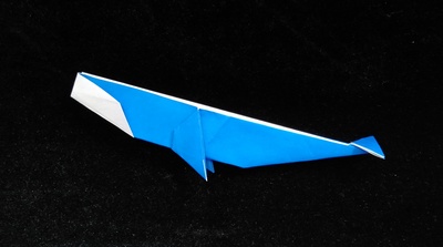 Origami Whale by Matsuno Yukihiko on giladorigami.com