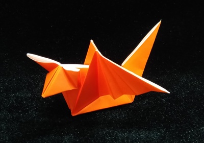 Origami Winged fox by Sakurai Ryosuke on giladorigami.com