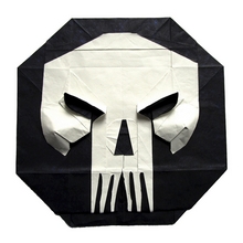 Origami Death coin by Mi Wu on giladorigami.com