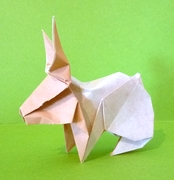 Origami Rabbit by Hoang Tien Quyet on giladorigami.com