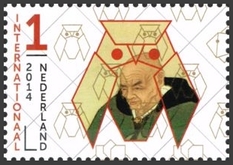 Netherlands 2014 Itsuki Gentaku (1757-1827), Dutch Studies (Postage)