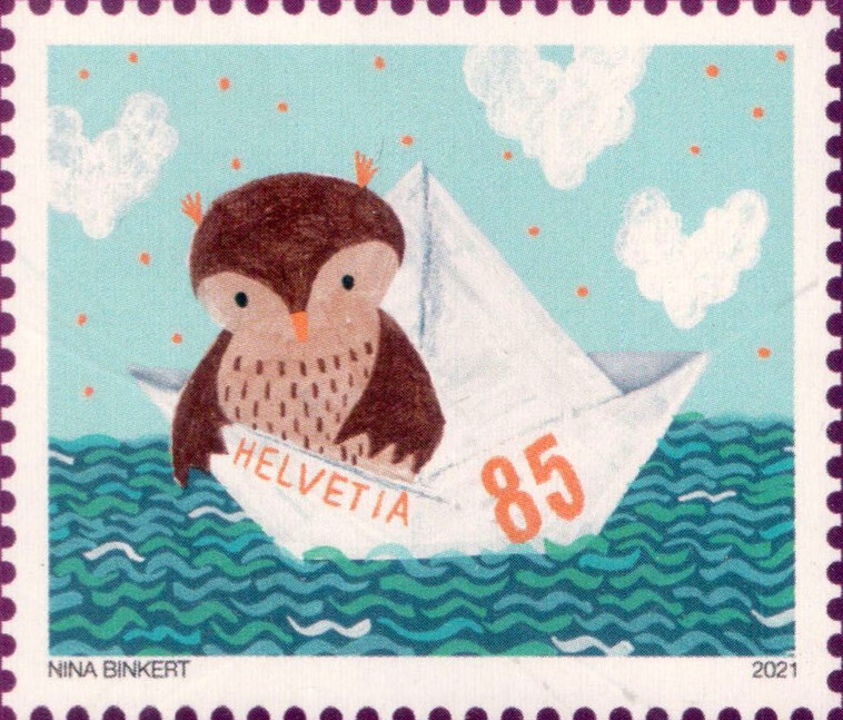 Switzerland 2021 Animal Messengers (Postage)